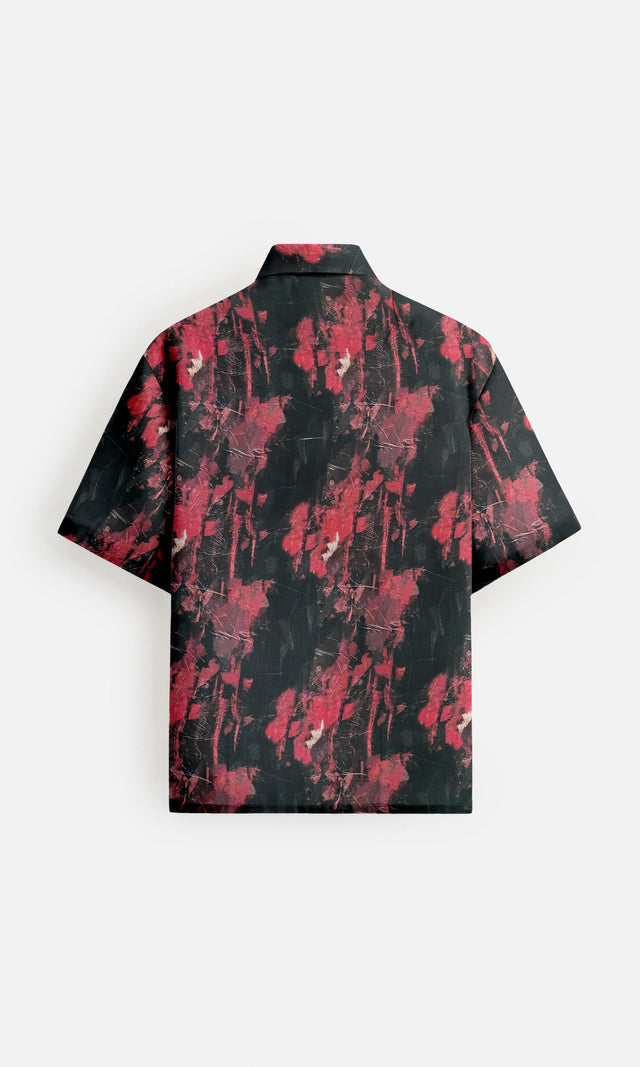 Celestial Wings Pure Bemberg Satin Short Sleeve Shirt