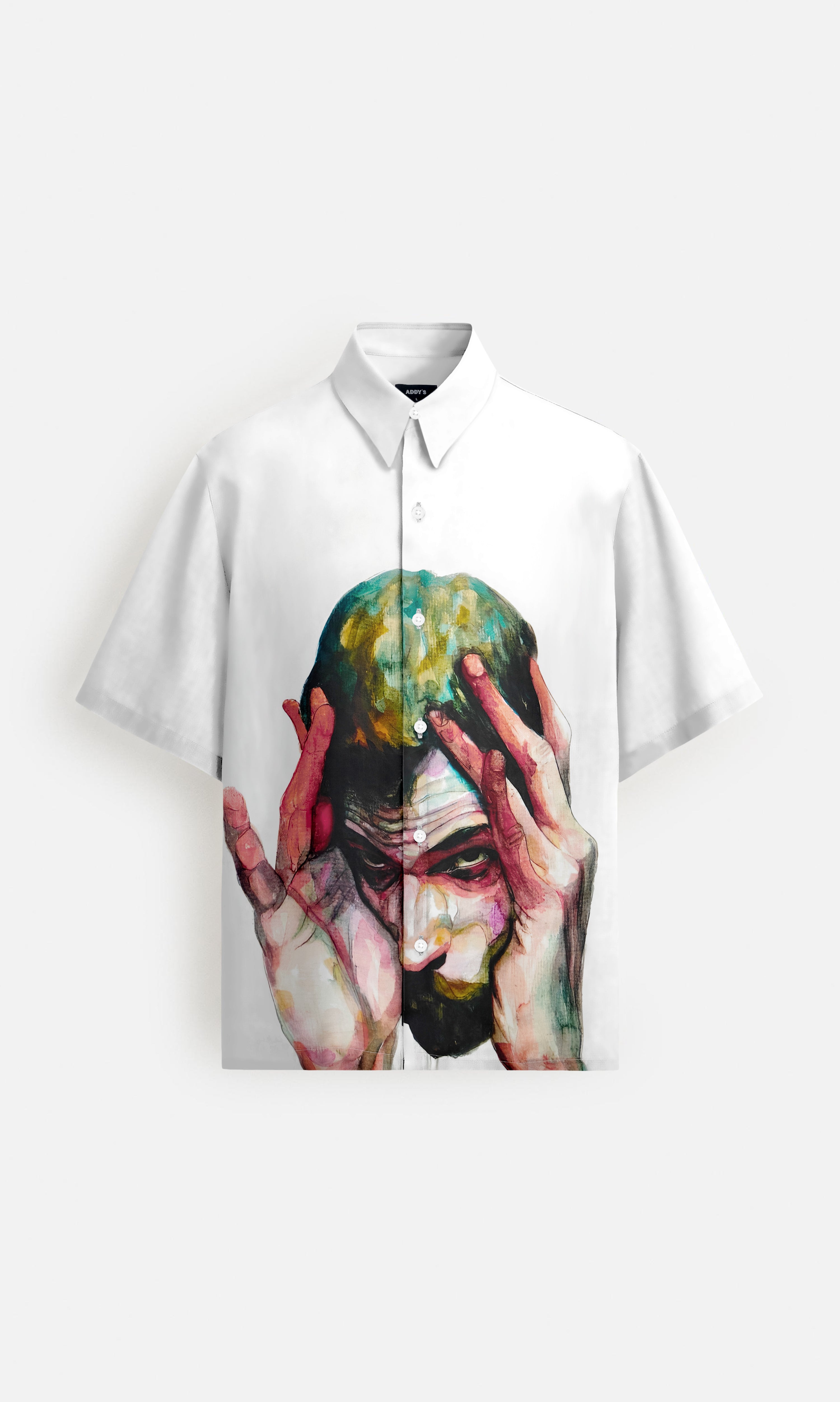 Abstract Minds Pure Bemberg Satin Short Sleeve Shirt
