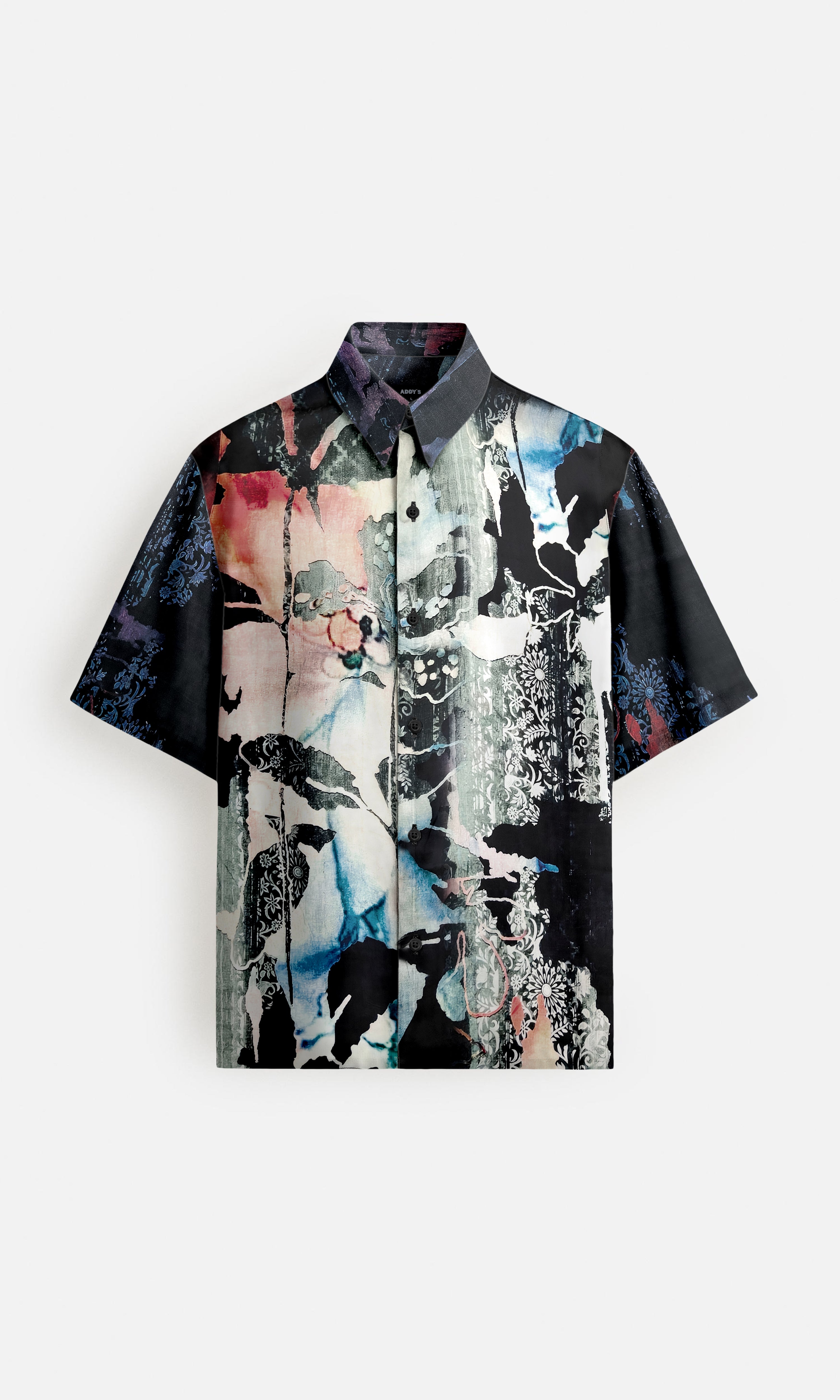 Canvas Clash Pure Bemberg Satin Short Sleeve Shirt