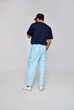 Blue Cat : Pure Linen Loose Tapered Fit Pant