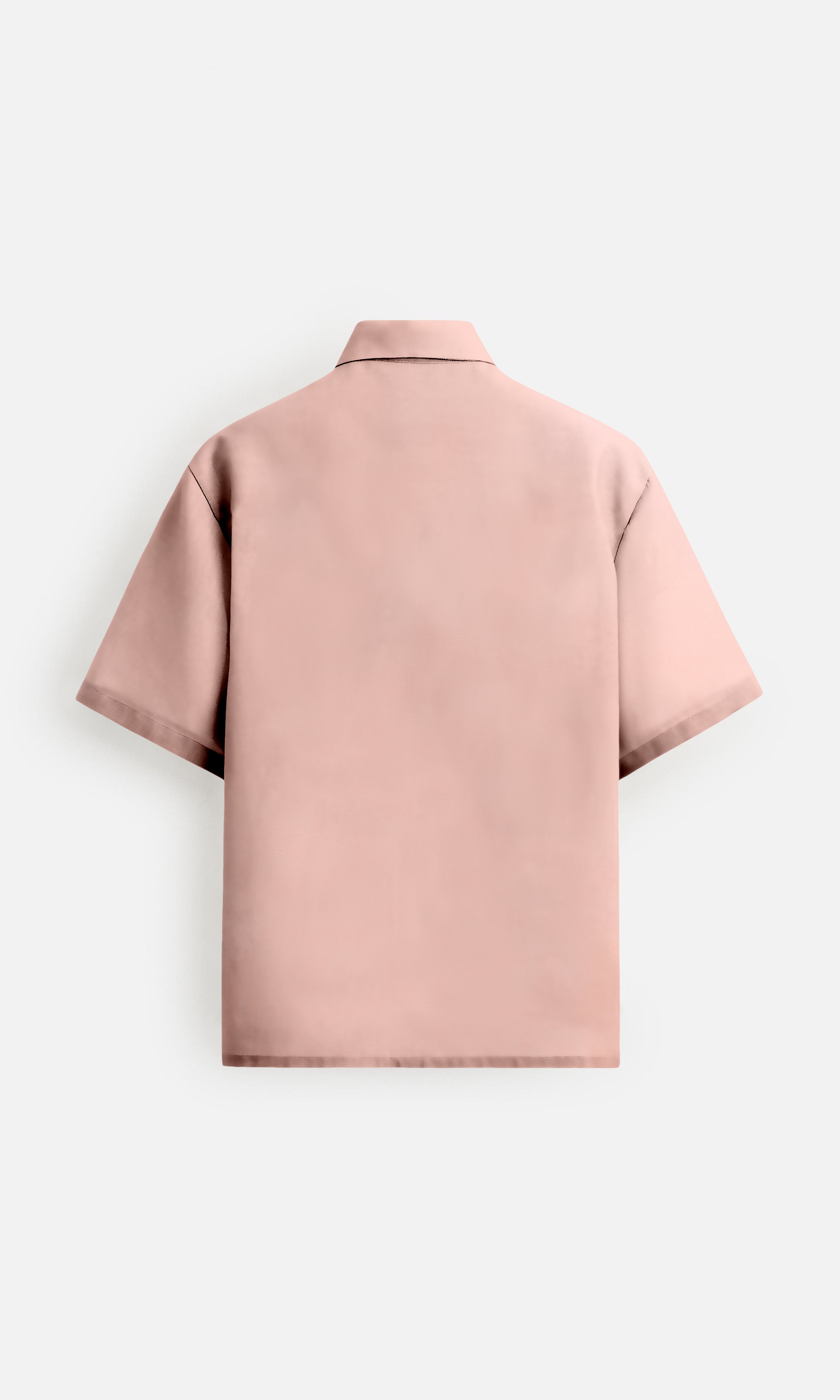 Cinema Sketch Pure Bemberg Satin Short Sleeve Shirt