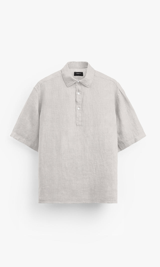 Beige polo shirt Pure Linen Shirt, Office Wear, Regular Wear, Formal Wear, Digital Printed Shirt, shirt for men, shirt for women, shirts for men, shirts for women, Short Sleeve shirt, satin Pure Linen shirt, beach wear shirt, party wear shirt