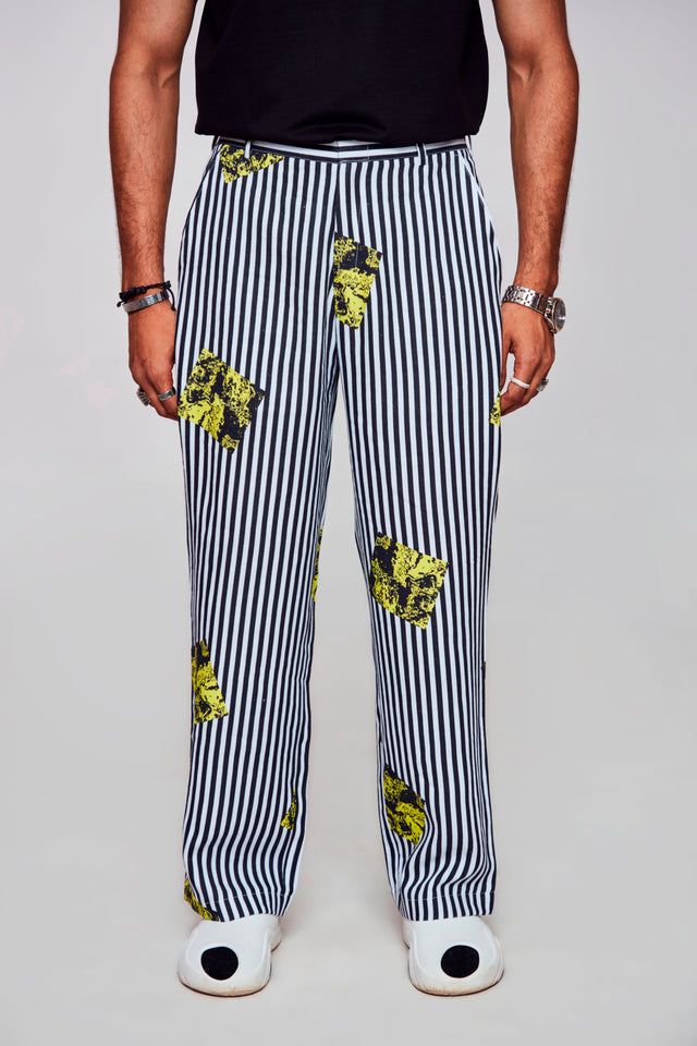 Wanted Boy :Pure Linen Wide Leg Loose Fit Pant