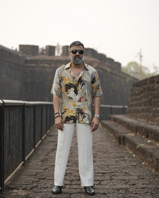 Desert Mirage Pure Bemberg Satin Short Sleeve Shirt