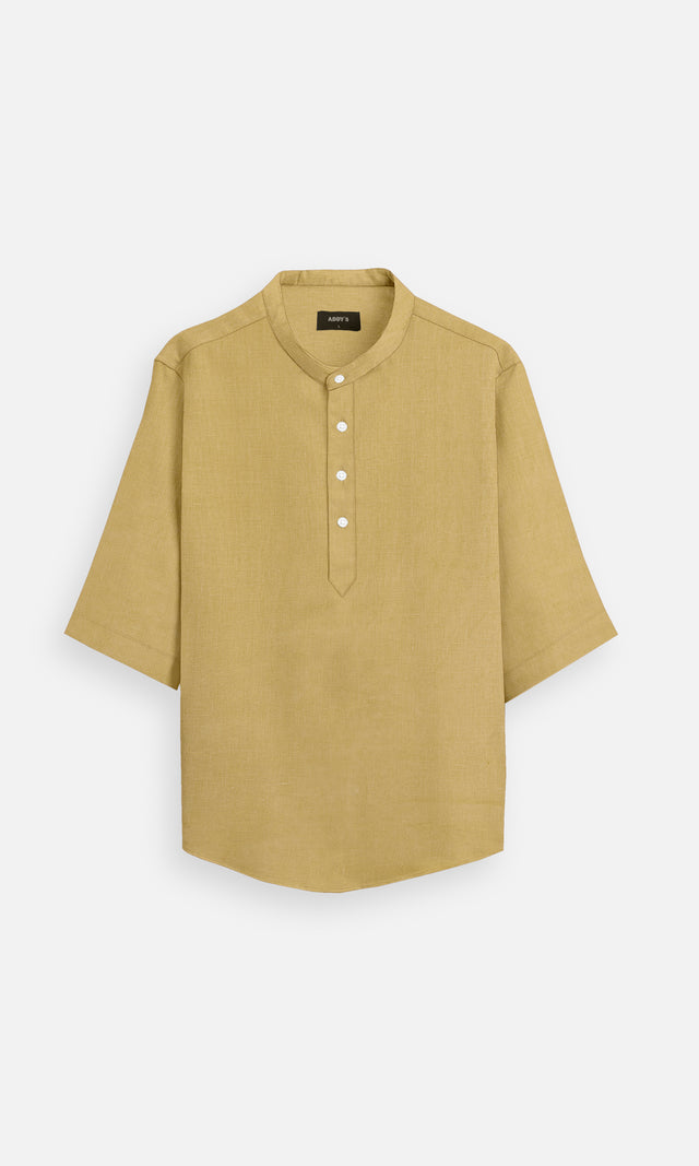 Golden Pure Linen Shirt, Office Wear, Regular Wear, Formal Wear, Digital Printed Shirt, shirt for men, shirt for women, shirts for men, shirts for women, Short Sleeve shirt, satin Pure Linen shirt, beach wear shirt, party wear shirt