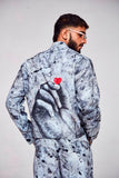 Radiate Love : Pure Linen Crop Length Jacket