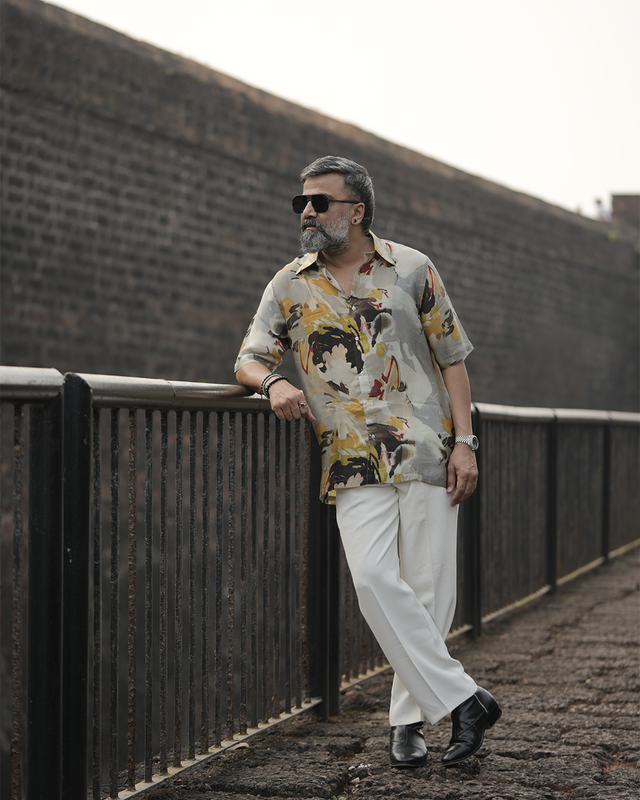 Desert Mirage Pure Bemberg Satin Short Sleeve Shirt
