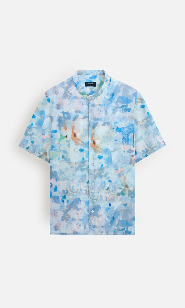 Blue Skies (Pure Linen Shirt) – AddysForMen®️