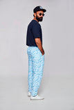 Blue Cat : Pure Linen Loose Tapered Fit Pant