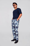 Box Frame : Pure Linen Loose Tapered Fit Pant