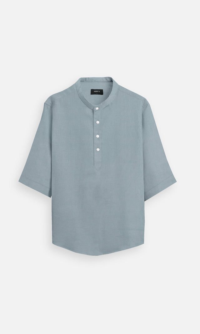 Light Grey Pure Linen Shirt, Office Wear, Regular Wear, Formal Wear, Digital Printed Shirt, shirt for men, shirt for women, shirts for men, shirts for women, Short Sleeve shirt, satin Pure Linen shirt, beach wear shirt, party wear shirt
