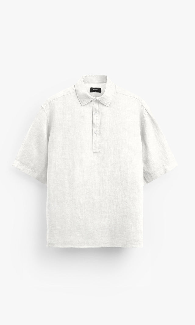 Off White polo shirt Pure Linen Shirt, Office Wear, Regular Wear, Formal Wear, Digital Printed Shirt, shirt for men, shirt for women, shirts for men, shirts for women, Short Sleeve shirt, satin Pure Linen shirt, beach wear shirt, party wear shirt