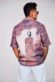 Digitally Embodied : Unveiling Humanity Through Virtual Realms - Pure Linen Cuban Coller Shirt