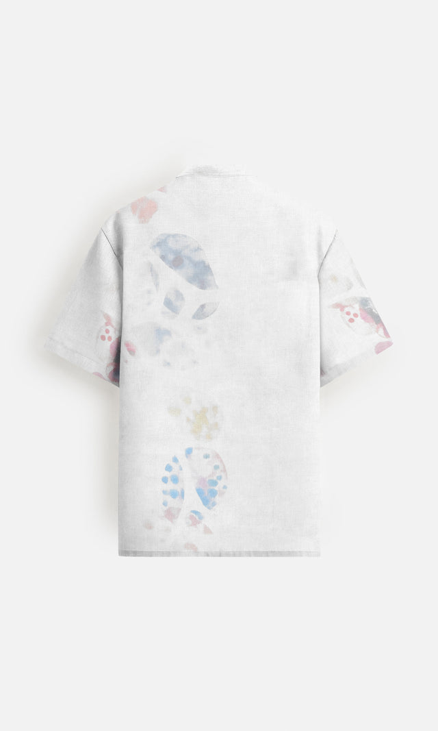 Color Splash (Pure Linen Short Sleeve Shirt) – AddysForMen®️