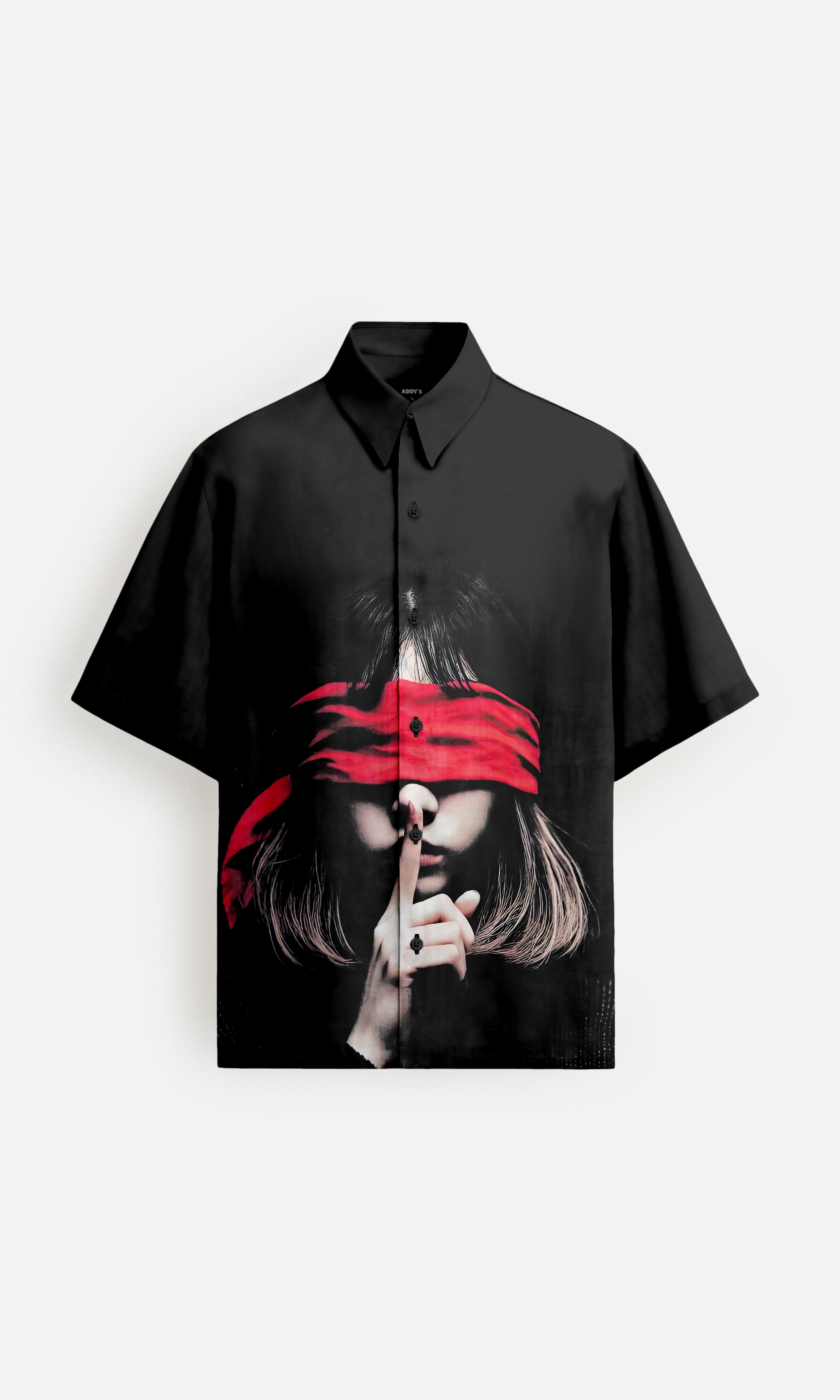 Dark Hush Pure Bemberg Satin Short Sleeve Shirt