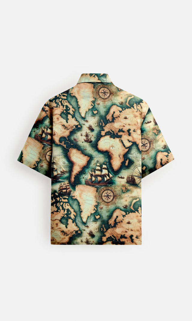 Atlas Drip Pure Bemberg Satin Short Sleeve Shirt