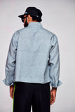 Iconic Expression : Pure Linen Crop Length Jacket