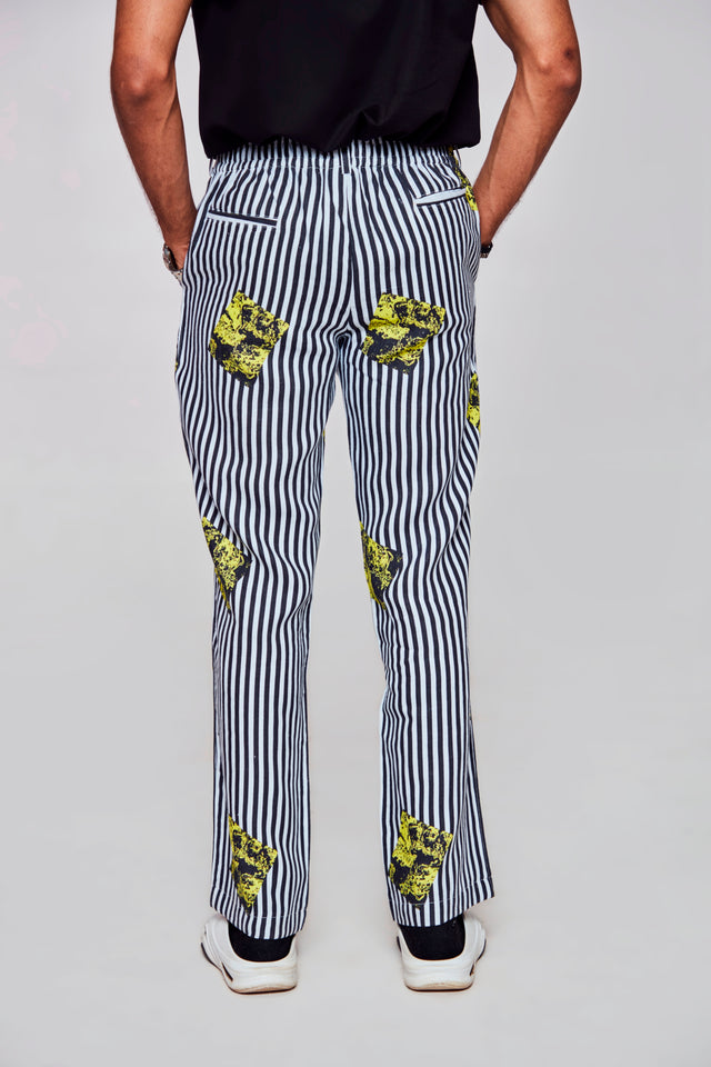 Wanted Boy :Pure Linen Wide Leg Loose Fit Pant