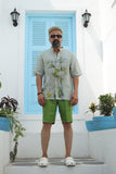 Tropical Greens (Pure Linen Shirt) – AddysForMen®️