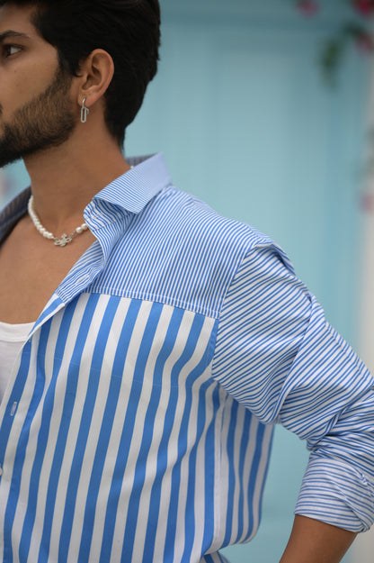 Striped Blues (100% Cotton) – AddysForMen®️