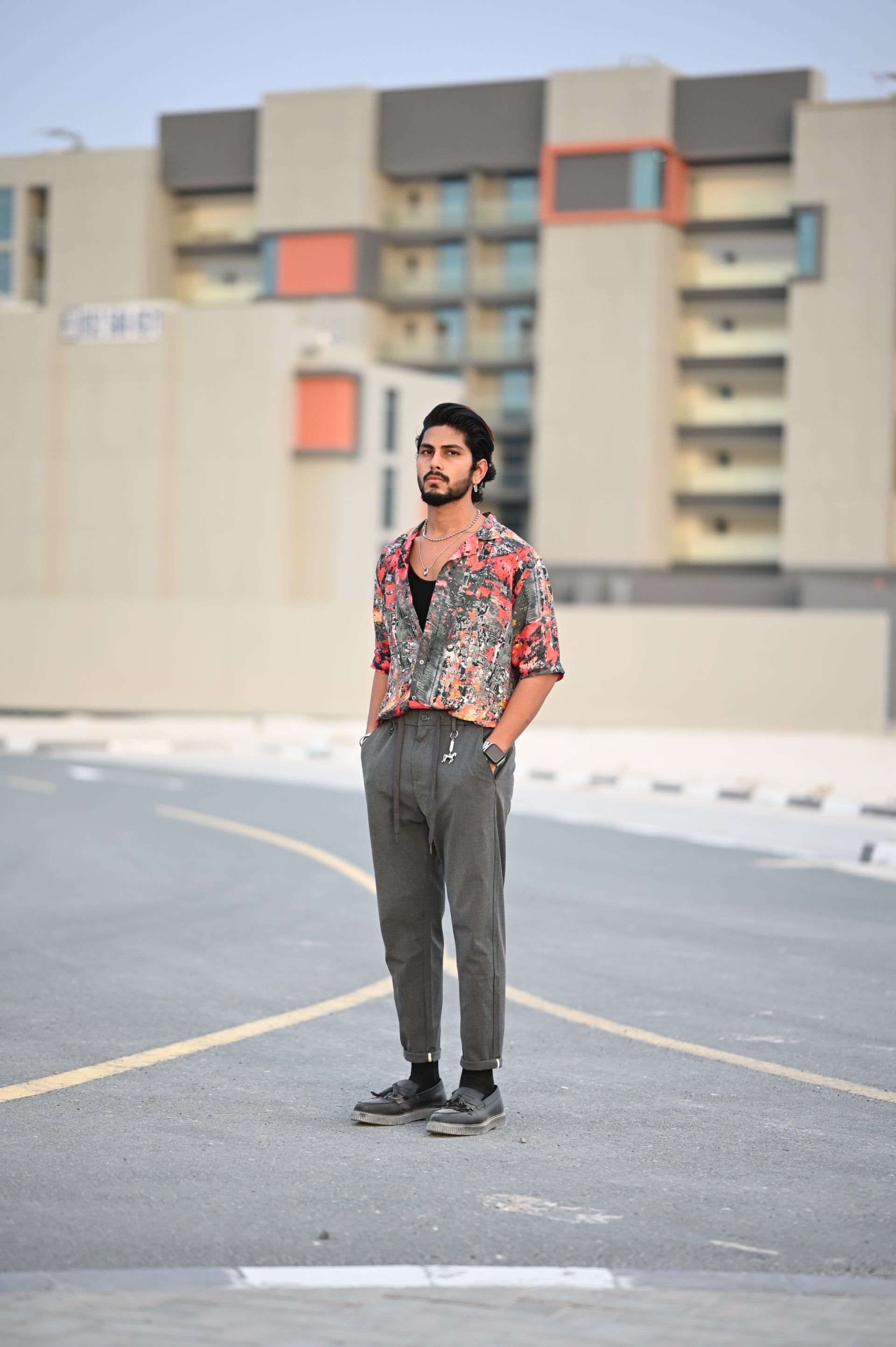 Lost Ranger (Pure Tencel Satin Cuban Coller Shirt) - AddysForMen®️