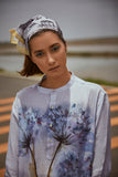 Dusky Dandelions (Pure Linen Kurta Style Shirt) - AddysForMen®️