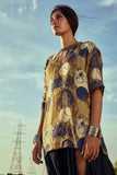 Sunfollower (Pure Tencel Satin T-Shirt Style Shirt) - AddysForMen®️