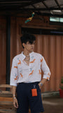 Bestial Stear (Pure Linen Kurta Style Shirt) - AddysForMen®️