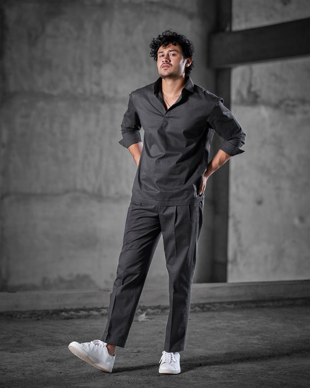 Gray Twill Lafer (100% Cotton) – AddysForMen®️