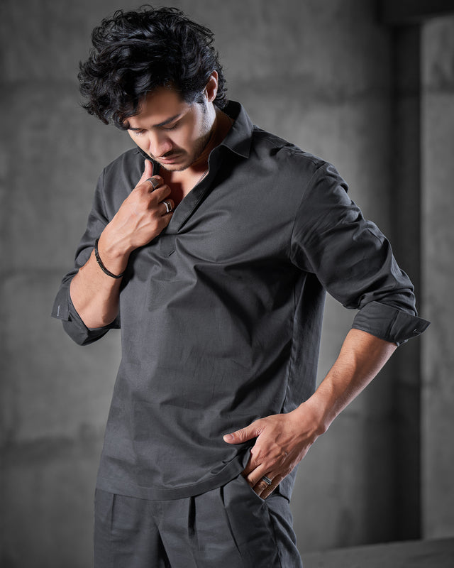 Gray Twill Lafer (100% Cotton) – AddysForMen®️