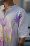 Creative Block (Pure Linen Kurta Style Shirt) - AddysForMen®️