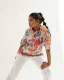 Eye-Catching (Pure Linen Kurta Style Shirt) - AddysForMen®️