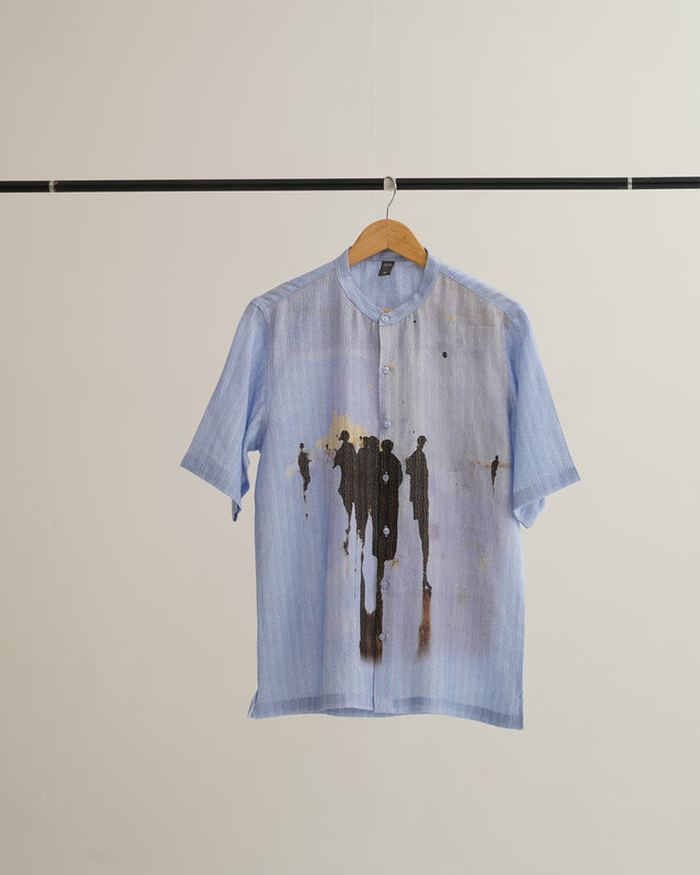 Ocean Blue (Pure Linen Shirt) – AddysForMen®️