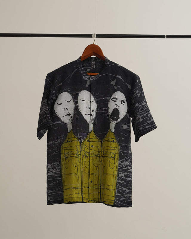 Abstract Aristocratic (Pure Linen Shirt) – AddysForMen®️